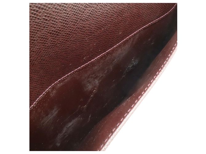 Pasta Executiva em couro Taiga Louis Vuitton Marrom - vista 8