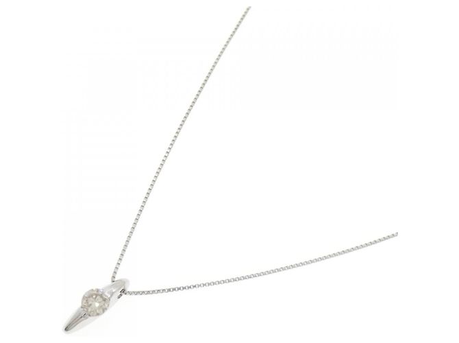 Autre Marque Collana in platino e diamanti Argento - vista 2