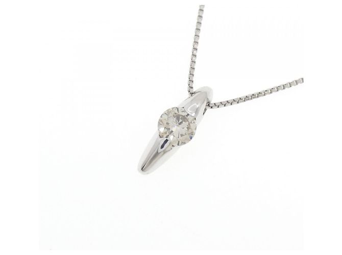 Autre Marque Collana in platino e diamanti Argento - vista 3