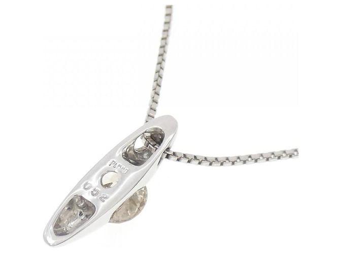 Autre Marque Collana in platino e diamanti Argento - vista 4