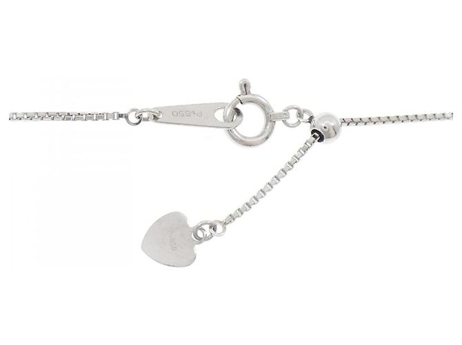Autre Marque Collana in platino e diamanti Argento - vista 5