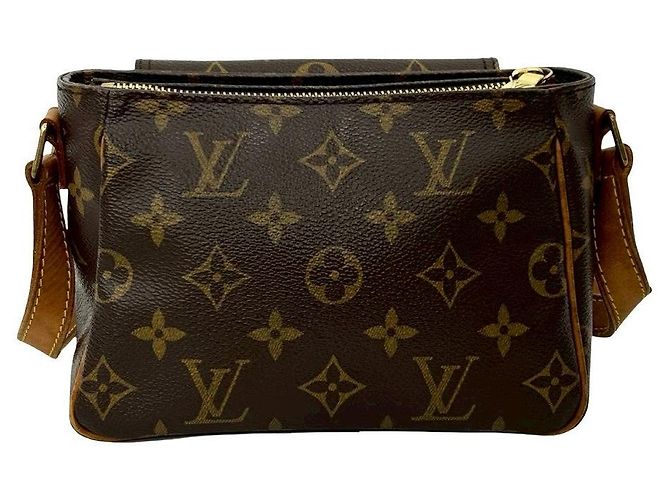 Mini borsa a tracolla Louis Vuitton Viva Cite Monogram Marrone Bronzo - vista 4