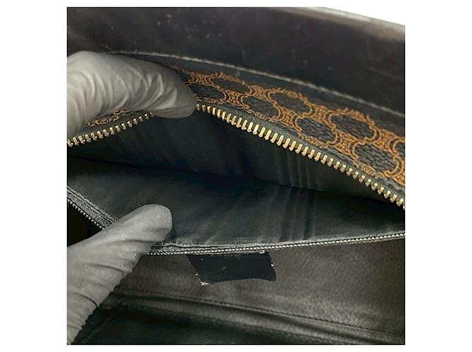 Céline Borsa in pelle CELINE Marrone Nero - vista 11