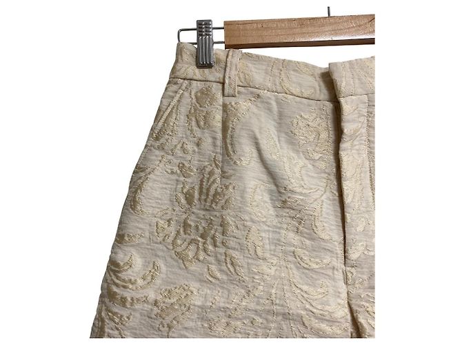 Autre Marque Short de jacquard GRACE CONTINENTAL Beige - vista 3
