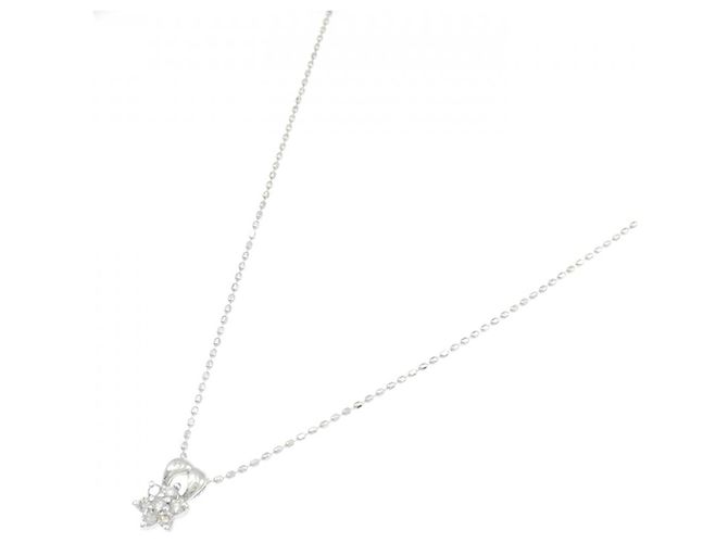 Autre Marque Collana con diamante Au750 Argento - vista 2