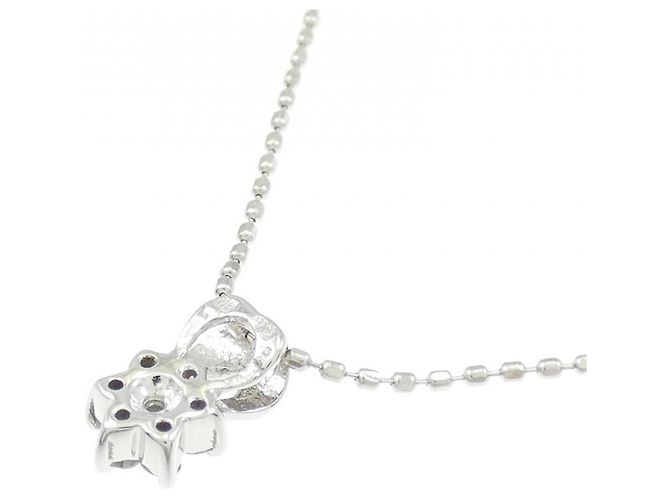 Autre Marque Collana con diamante Au750 Argento - vista 4