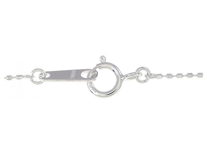 Autre Marque Collana in oro bianco 10K e diamanti Argento - vista 5