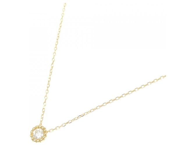 Autre Marque Collana in Oro Au750 con Diamante e Topazio D'oro - vista 2