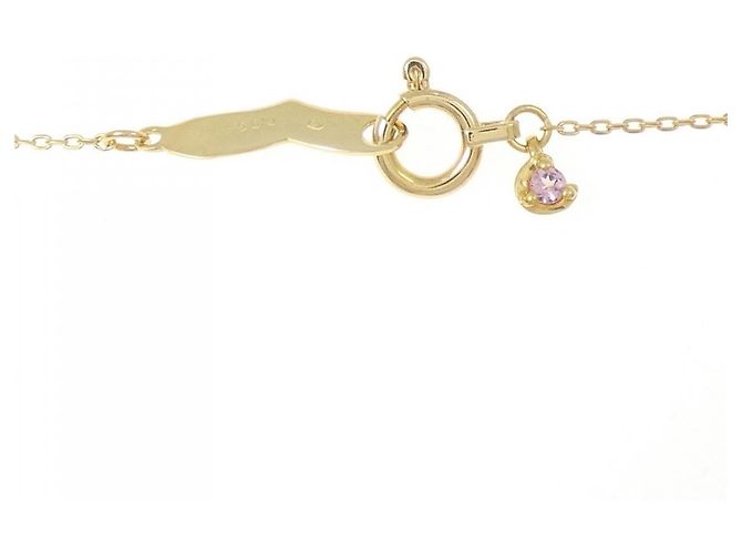 Autre Marque Collana in Oro Au750 con Diamante e Topazio D'oro - vista 5