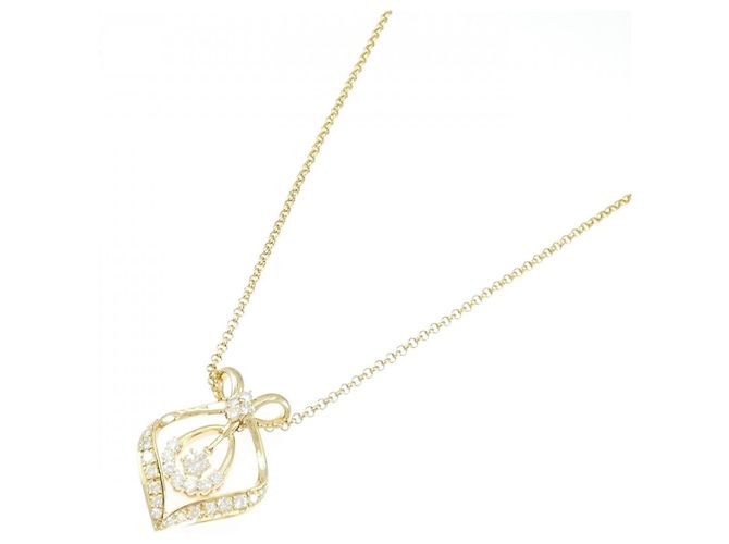 Autre Marque Collar de Diamante Au750 Dorado - vista 2