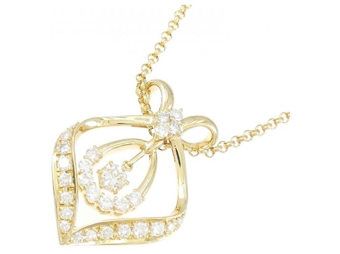 Autre Marque Collar de Diamante Au750 Dorado - vista 3
