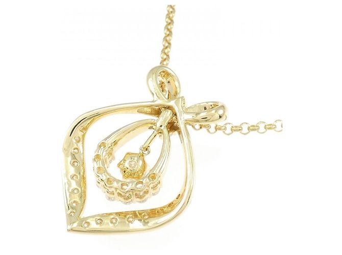 Autre Marque Collar de Diamante Au750 Dorado - vista 4