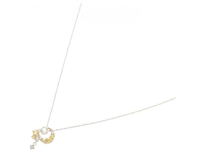 Autre Marque Collana Samantha Tiara K10 Oro Giallo con Pietra Colorata D'oro - vista 2