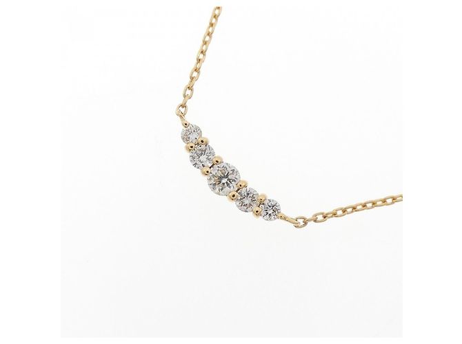 Autre Marque Collana in Au750 con Diamanti D'oro - vista 3