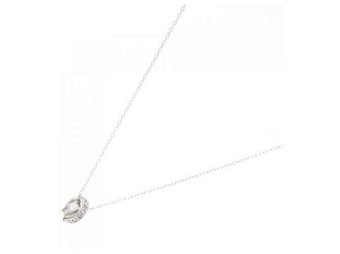 Autre Marque Collana in platino e diamanti Argento - vista 2