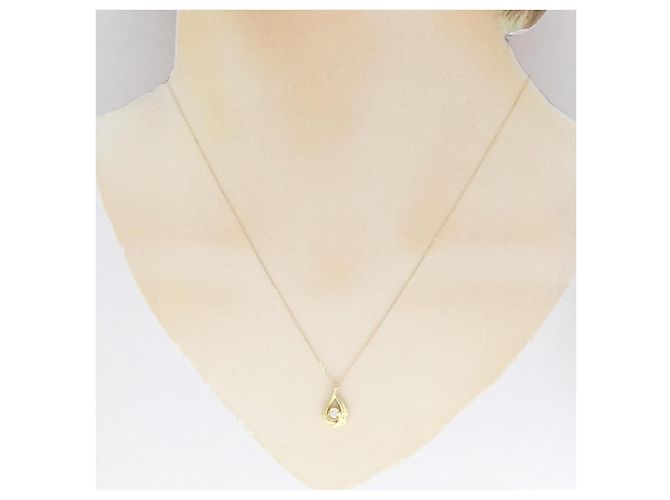 Autre Marque Collana con Diamanti Au750 D'oro - vista 6