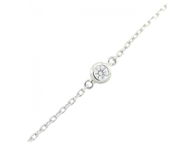 Autre Marque Collana di Diamanti PT900 PT850 Argento - vista 4