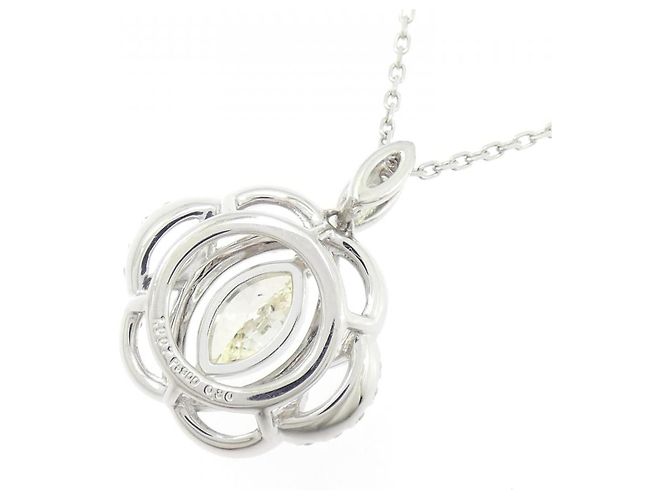 Autre Marque Collana di Diamanti PT900 PT850 Argento - vista 5