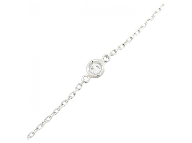 Autre Marque Collana di Diamanti PT900 PT850 Argento - vista 6