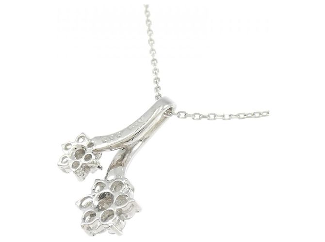 Autre Marque Collana in platino Pt900/Pt850 e diamante Argento - vista 4