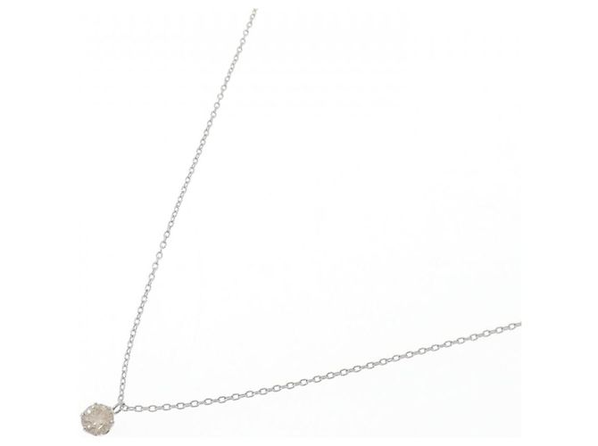 Autre Marque Collana in platino e diamanti Argento - vista 2