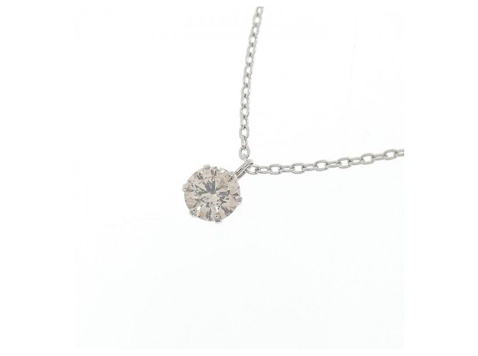 Autre Marque Collana in platino e diamanti Argento - vista 3