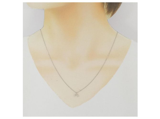 Autre Marque Collana in platino e diamanti Argento - vista 6