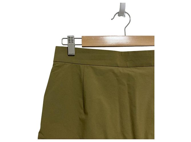 Autre Marque Falda de nailon ADORE Verde Caqui - vista 2