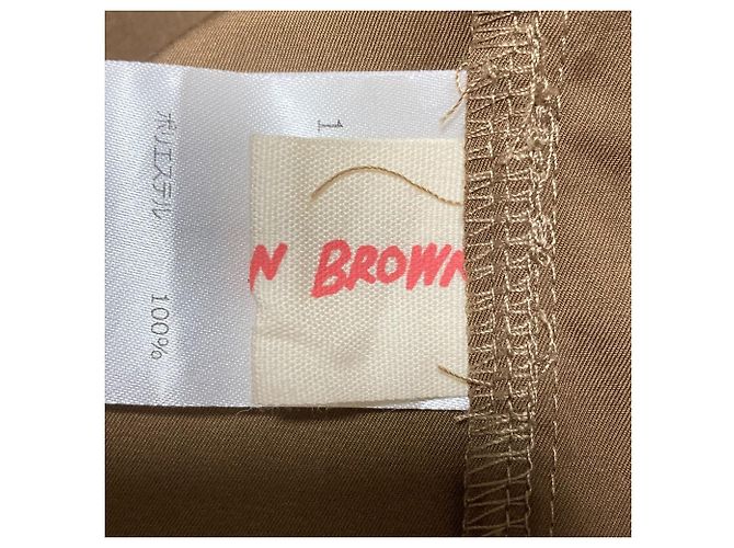 Autre Marque Mini Kleid Fairy Frill ALLISON BROWN Braun - Ansicht 6