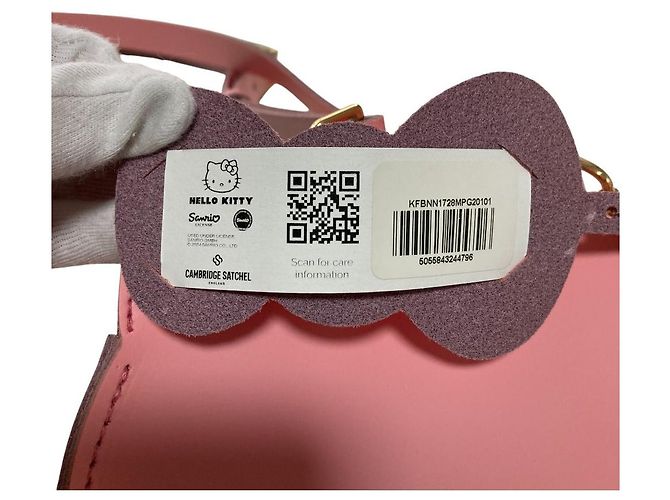 Autre Marque Borsa a tracolla collaborazione The Cambridge Satchel Company Hello Kitty Rosa - vista 19