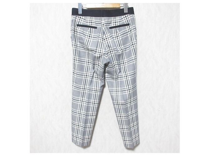 Autre Marque Calça curta xadrez de algodão Drawer Azul Azul marinho - vista 2