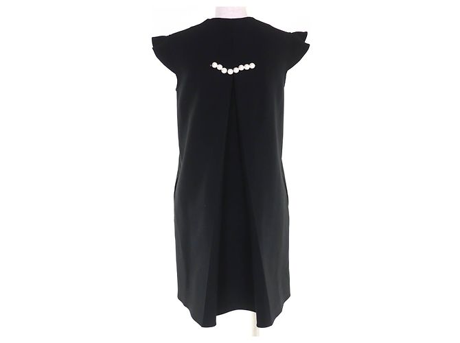 Autre Marque Abito intero YOKO CHAN YCD-320-695 in perle finte Nero - vista 3