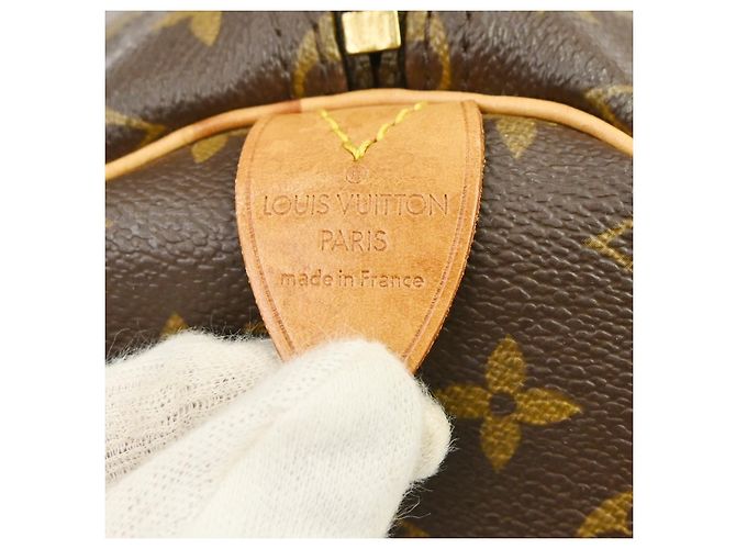 Louis Vuitton Keepall Monogram Canvas 55 Marrone - vista 4