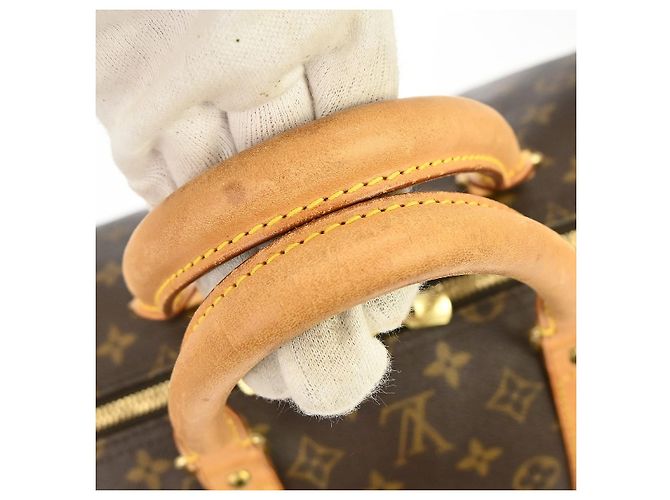 Louis Vuitton Keepall Monogram Canvas 55 Marrone - vista 6