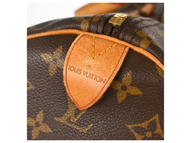 Louis Vuitton Keepall Monogram Canvas 60 Marrone - vista 4