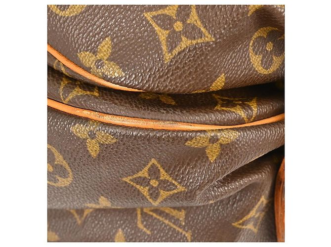 Louis Vuitton Saumur Monogram Canvas 35 Marrone - vista 7