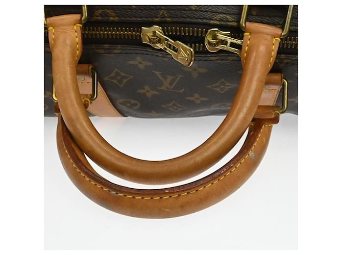 Louis Vuitton Keepall Monogram Canvas 55 Marrone - vista 7