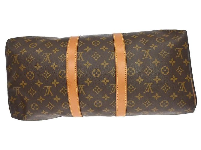Louis Vuitton Keepall Monogram Canvas 45 Marrone - vista 7