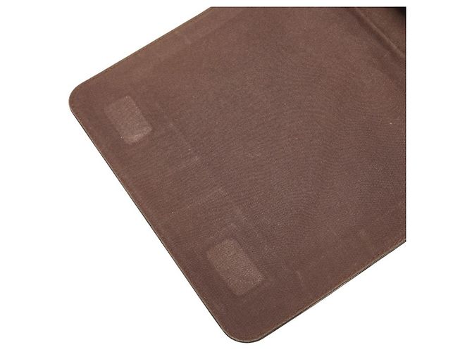 Borsa a tracolla e a spalla Louis Vuitton Taiga Roman PM Marrone - vista 9