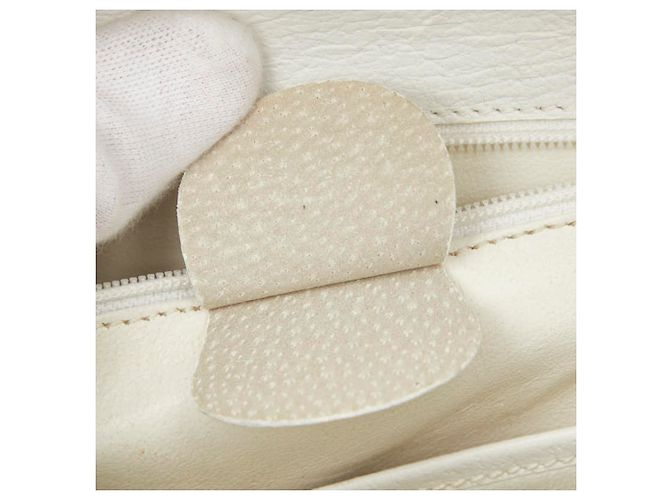 Borsa a mano Gucci Bamboo Borsa a tracolla Bianco - vista 11