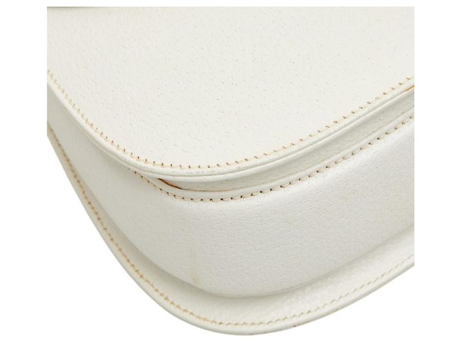Borsa a mano Gucci Bamboo Borsa a tracolla Bianco - vista 5