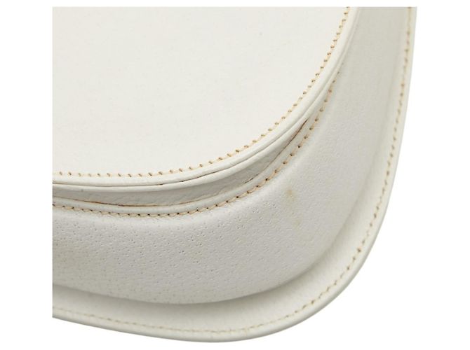 Borsa a mano Gucci Bamboo Borsa a tracolla Bianco - vista 6