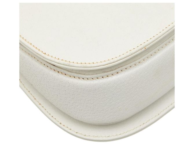 Borsa a mano Gucci Bamboo Borsa a tracolla Bianco - vista 7