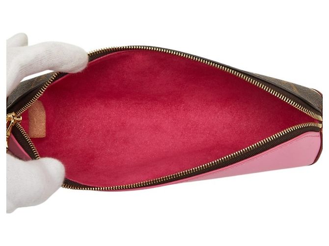 Étui à stylo Louis Vuitton Monogram Trouse Elisabeth Vivienne Marron Multicolore - vue 7