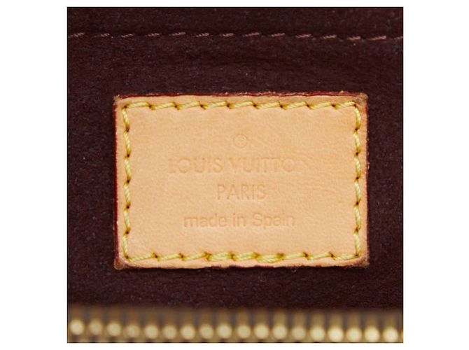Louis Vuitton Monogram Montaigne MM Handtasche Braun - Ansicht 10