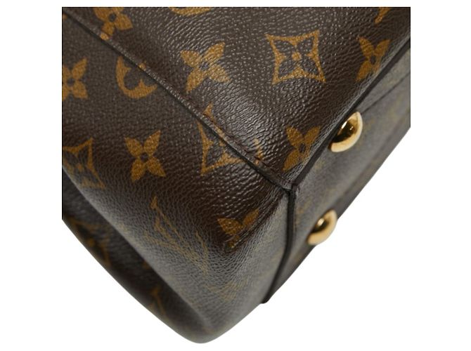 Louis Vuitton Monogram Montaigne MM Handtasche Braun - Ansicht 7