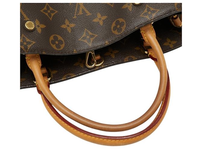Louis Vuitton Monogram Montaigne MM Handtasche Braun - Ansicht 8