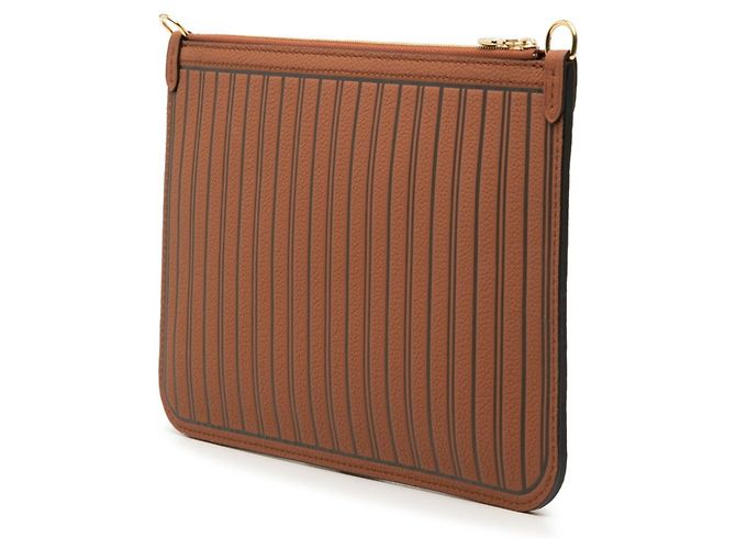 Louis Vuitton Monogram Neverfull Inside Out MM Handtasche Braun - Ansicht 2