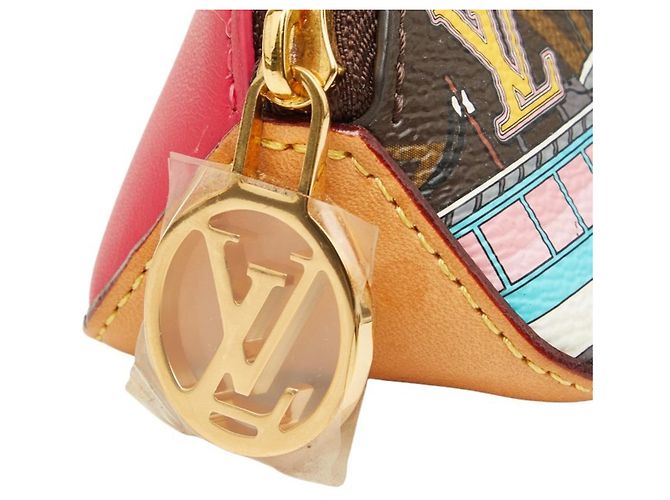 Louis Vuitton Monogram Trouse Elisabeth Vivienne Federmäppchen Braun Mehrfarben - Ansicht 6