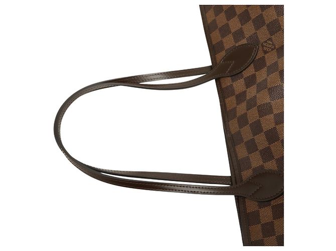 Bolsa Tote Louis Vuitton Damier Neverfull GM Marrom - vista 8